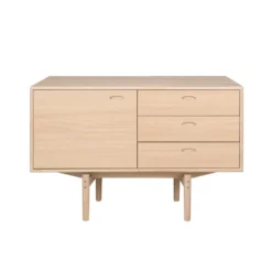 Aeris sideboard 118cm vitpigmenterad ek