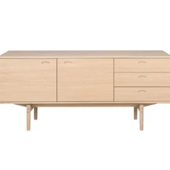Aeris sideboard 176cm vitpigmenterad ek