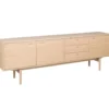 Aeris sideboard 233cm vitpigmenterad ek