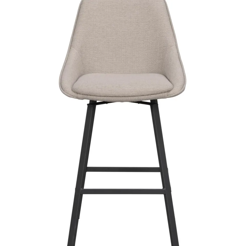Alison barstol beige tyg