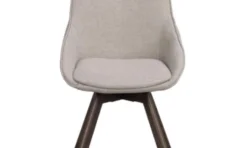 Alison snurrstol beige tyg /trä