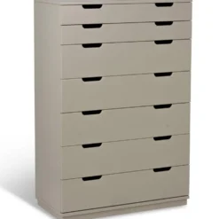 Aoko byrå 7 lådor beige