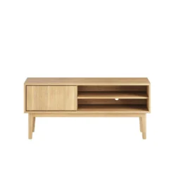Broholm TV-bänk 124cm oljad ek slät