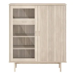 Casö 330 highboard vitoljad ek