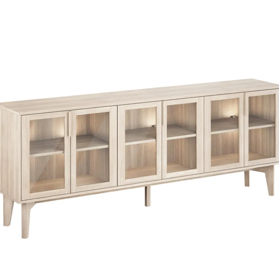 Casö 551 sideboard vitoljad ek