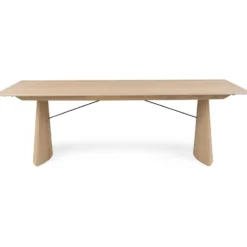 Collum matbord vitpigmenterad ek