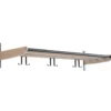 Cora hatthylla vitpigmenterad ek 90cm