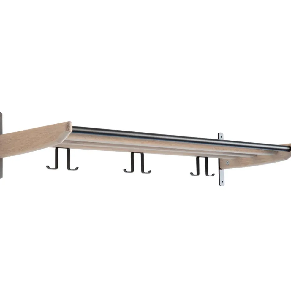 Cora hatthylla vitpigmenterad ek 90cm