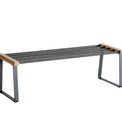 Cora skohylla vitpigmenterad ek 90cm