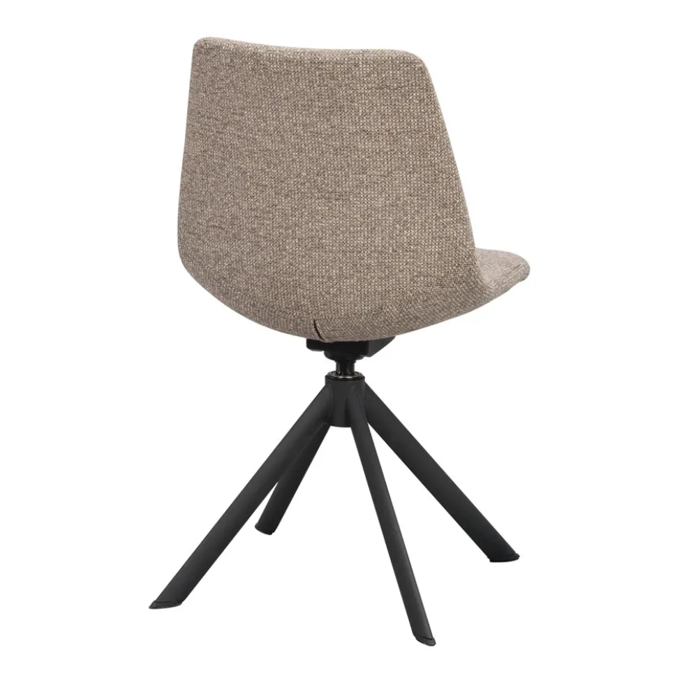 Dunmore stol mörkbeige
