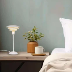 Epsilon bordslampa liten vit