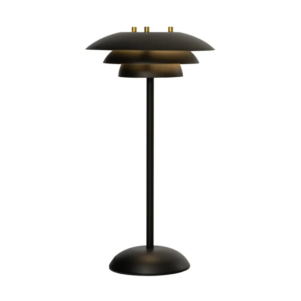 Epsilon recharge bordslampa svart