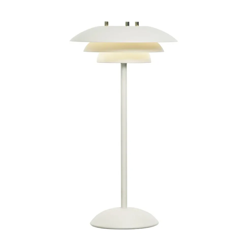 Epsilon recharge bordslampa vit