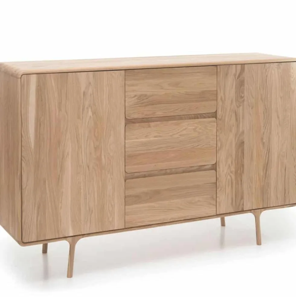 Fawn sideboard högt – vitoljad ek