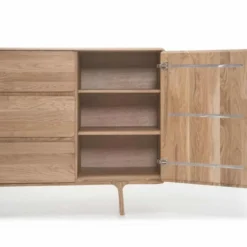 Fawn sideboard högt – vitoljad ek