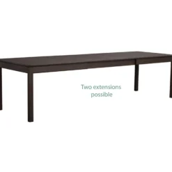 Gardner matbord brunoljad ek
