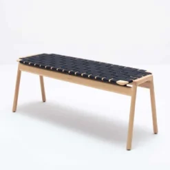 Klupa bänk 120 ek/ svart