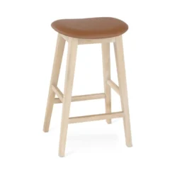 Kyoto barpall läder cognac