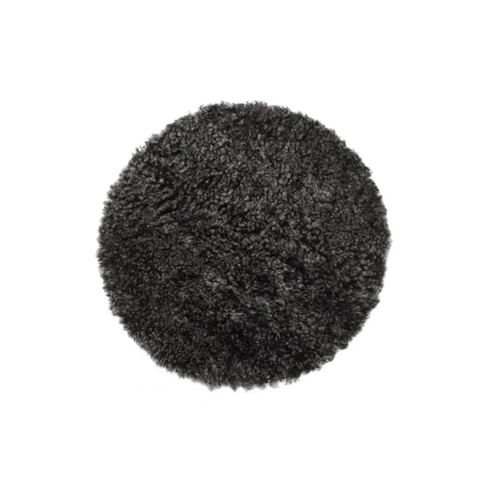 Lammskinnsdyna Dark Grey 29