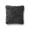 Lammskinnskudde Dark Grey 29