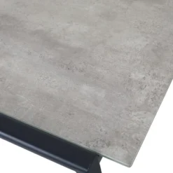 Lyra soffbord svart/ glas
