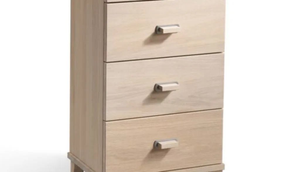 Malva byrå 4 lådor smal