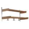 Meja hatthylla ek 90cm 2 plan