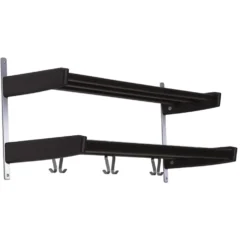 Meja hatthylla svartbets 90cm 2 plan