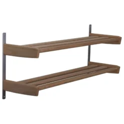 Meja skohylla ek 90cm vägg 2 plan