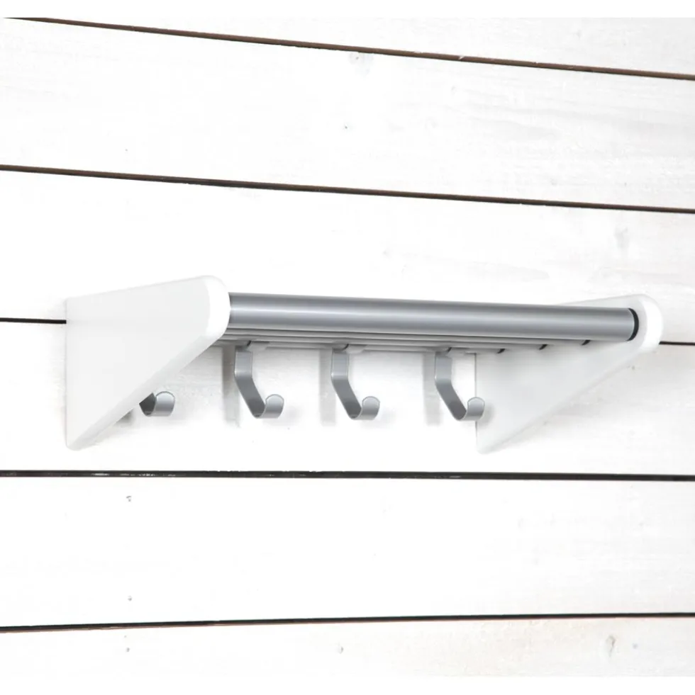 Moa hatthylla vitlack 50-80cm justerbar längd