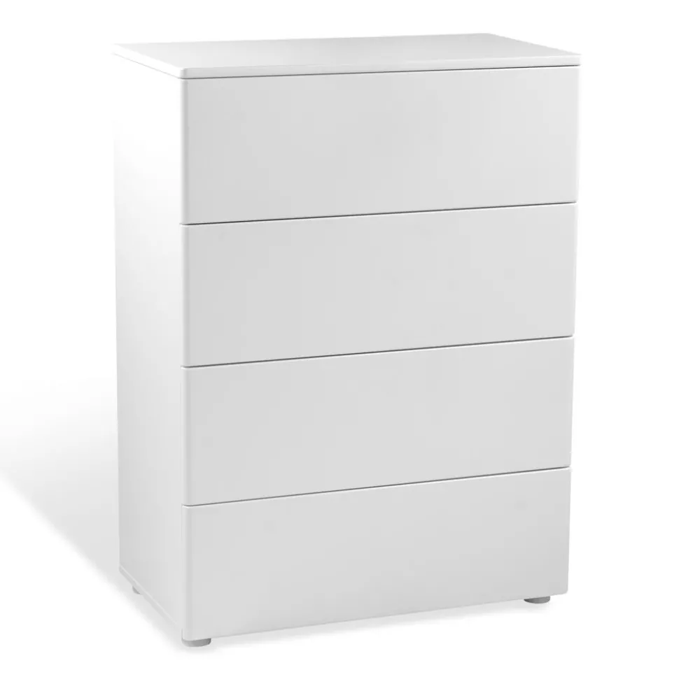Mono byrå 4 lådor vitlack