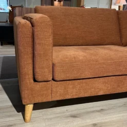 Nordic byggbar soffa – tyg lapis copper brown
