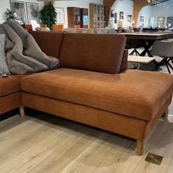 Nordic byggbar soffa – tyg lapis copper brown