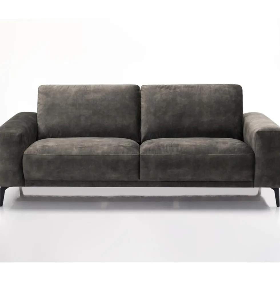 Orlando 3-sits soffa – tyg adore antrachite