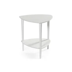 Paus fåtöljbord vitlack