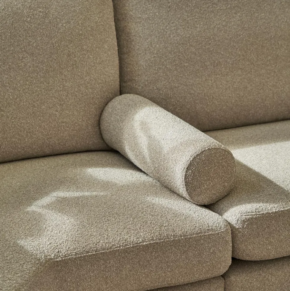 Roma byggbar soffa – tyg Rocco 16 beige