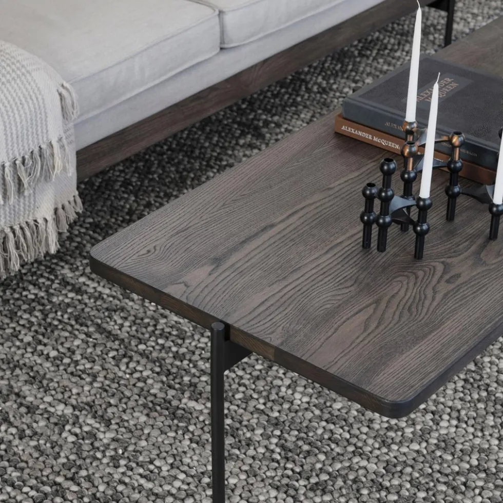 Shelton soffbord 95 brun