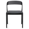 SM825 stol lackad bok svart