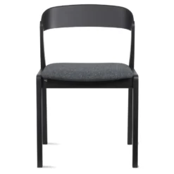 SM825 stol lackad bok svart