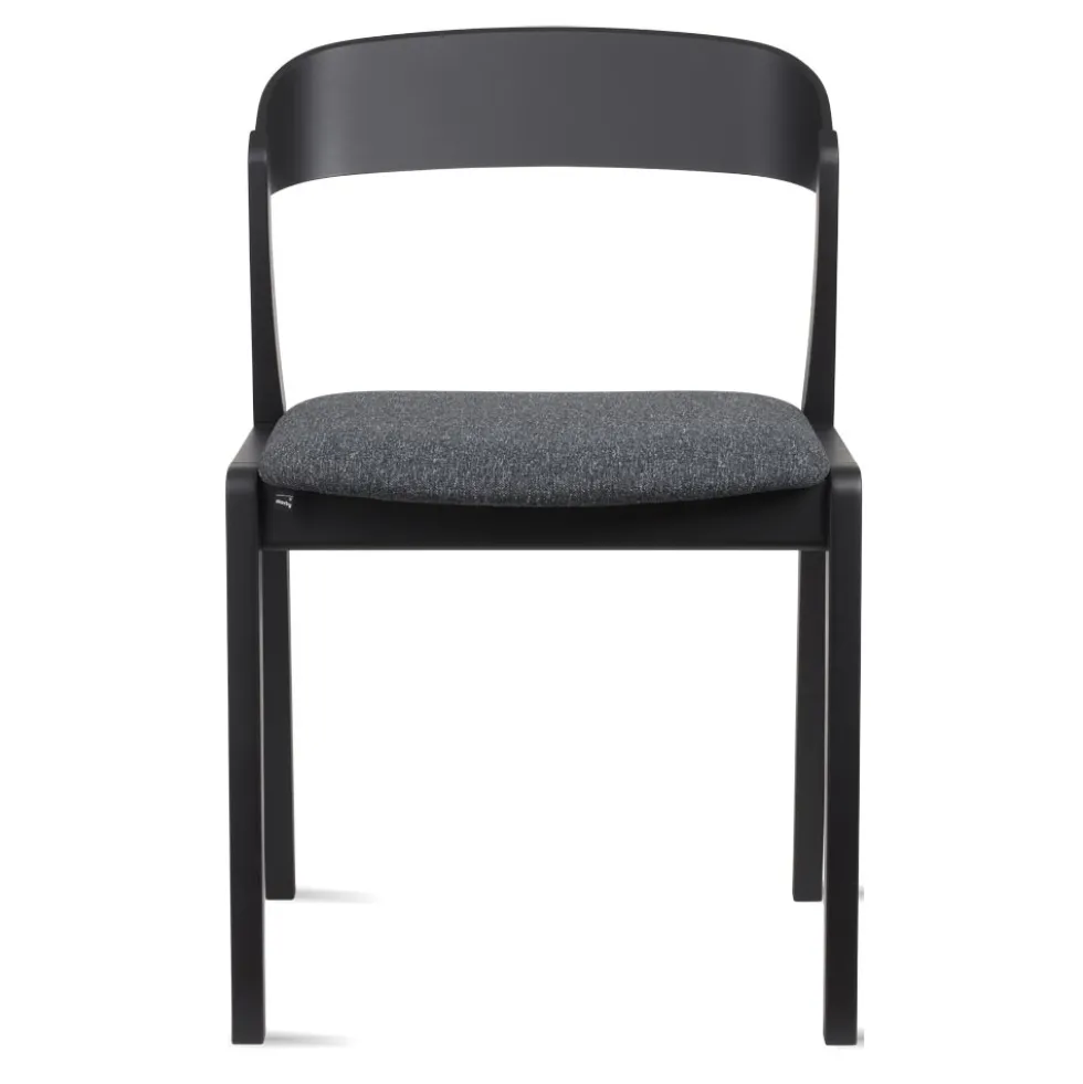 SM825 stol lackad bok svart