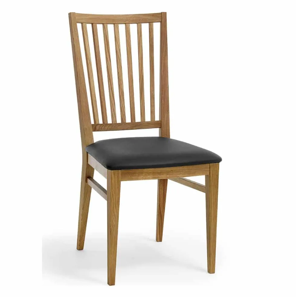 Särö stol ek/ skinnsits