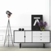 S6 sideboard svart /vit