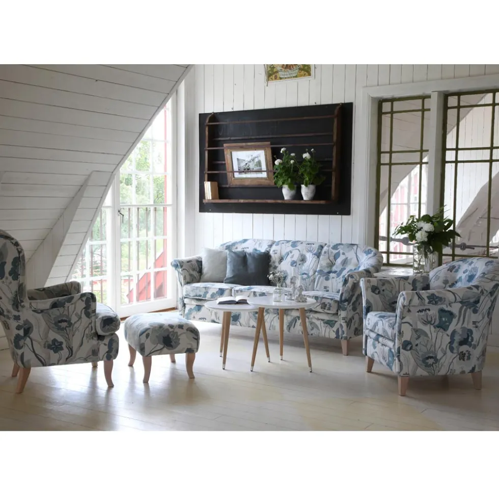 Tilde soffa 3-sits – tyg california 12 natur