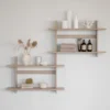 Westlock hylla vitpigmenterad
