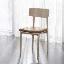 Wolcott stol vitpigmenterad