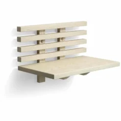 Zana sängbord gråoljad ask